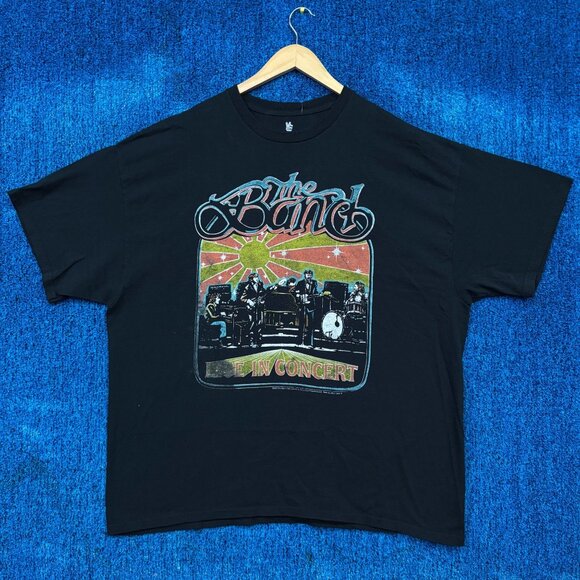The Band “Live in Concert” Rock Band Graphic T-Shirt Size XL - Picture 1 of 4